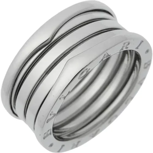 Pre-owned Silver rings , female, Sizes: ONE SIZE - Bvlgari Vintage - Modalova