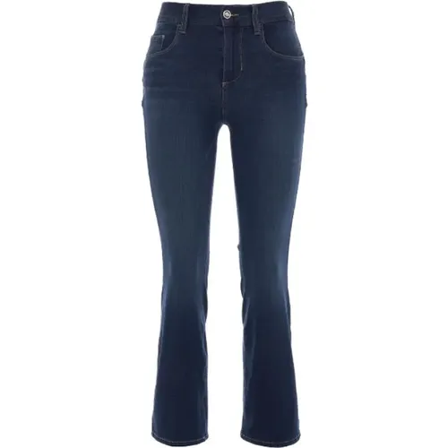 High-Waisted Flared Jeans , female, Sizes: W26, W29, W30, W28 - Liu Jo - Modalova