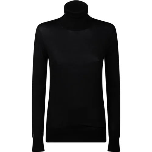 Transparent Panel Sweater , female, Sizes: M, XS, L, S - Calvin Klein - Modalova
