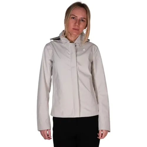 Bonded Jersey Jacket , female, Sizes: S - K-way - Modalova