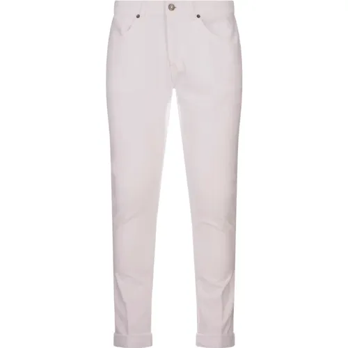 Weiße Skinny Jeans , Herren, Größe: W34 - Dondup - Modalova