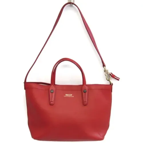 Pre-owned Leder Schultertasche , Damen, Größe: ONE Size - Bally Pre-owned - Modalova