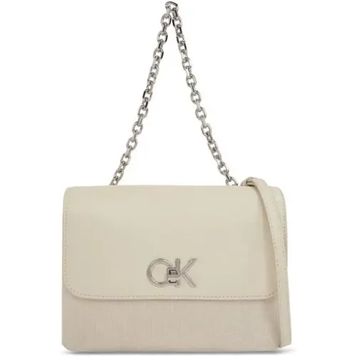 Doppelte Gusset-Tasche für Frauen - Calvin Klein - Modalova