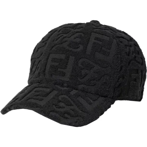 Logo Cap , female, Sizes: ONE SIZE - Fendi - Modalova