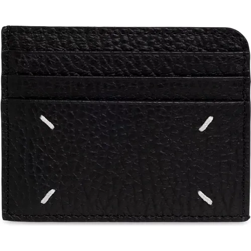 Card holder with logo , female, Sizes: ONE SIZE - Maison Margiela - Modalova