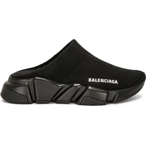 Speed Slip-On Sandale , Damen, Größe: 35 EU - Balenciaga - Modalova