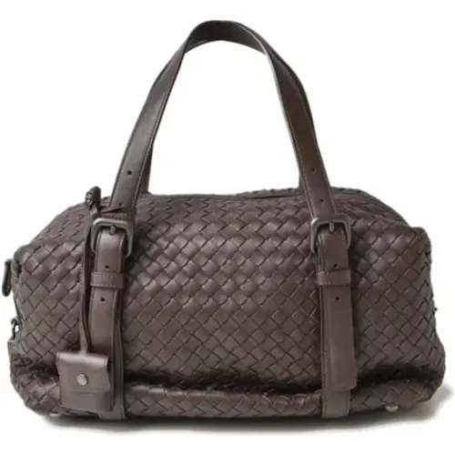 Pre-owned Fabric travel-bags , female, Sizes: ONE SIZE - Bottega Veneta Vintage - Modalova