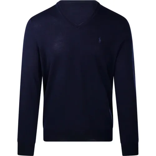 Langarm Pullover , Herren, Größe: L - Ralph Lauren - Modalova