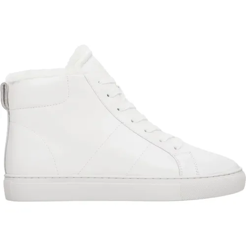 Weiße High-Top Sneakers für Damen im Winter Er00112258 , Damen, Größe: 36 EU - Estro - Modalova