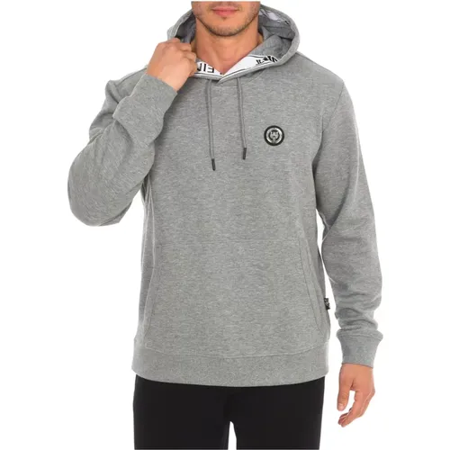 Kapuzenpullover mit Markendruck , Herren, Größe: XL - Plein Sport - Modalova