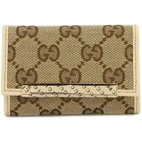Pre-owned Fabric key-holders , female, Sizes: ONE SIZE - Gucci Vintage - Modalova