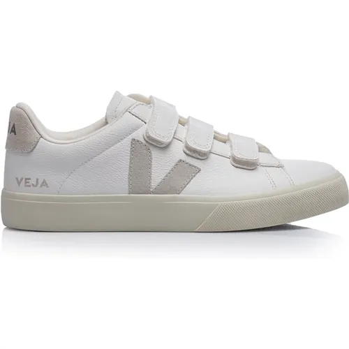 Weiße Ledersneaker Damen Veja - Veja - Modalova