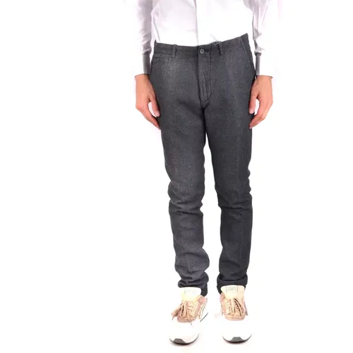 Slim-Fit Stylish Trousers Upgrade , male, Sizes: XS, M - Daniele Alessandrini - Modalova