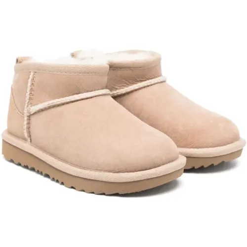 Leder Stiefeletten mit Shearling-Futter - Ugg - Modalova