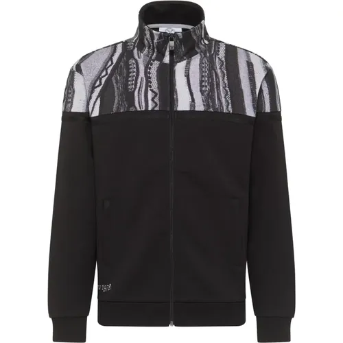 Urban Tracksuit Jacke mit Allover-Print,Urban Tracksuit Jacket - carlo colucci - Modalova