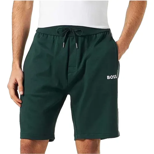 Trainingsanzug Kurze Shorts , Herren, Größe: XL - Boss - Modalova