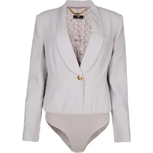 Stilvolle Jacke für Frauen , Damen, Größe: L - Elisabetta Franchi - Modalova