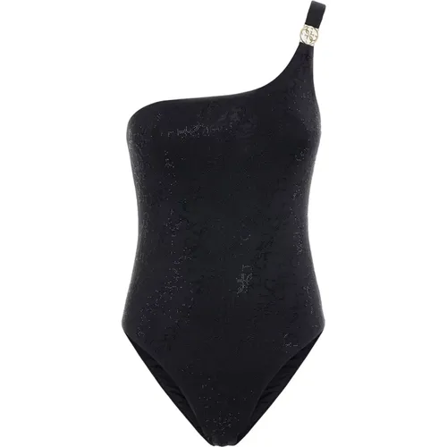 Stylish One-Shoulder Swimsuit , female, Sizes: S - Guess - Modalova