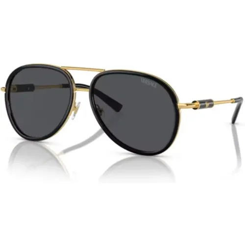 Stilvolle Shield Sonnenbrille - Versace - Modalova