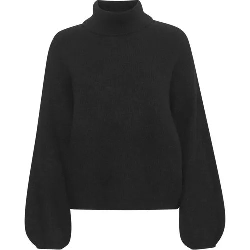 Luxuriöser Alphagz Rollkragenpullover , Damen, Größe: L - Gestuz - Modalova