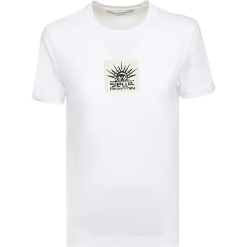 Logo-print Baumwoll T-Shirt - Stella Mccartney - Modalova