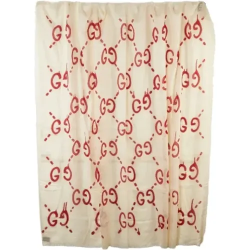 Pre-owned Silk scarves , female, Sizes: ONE SIZE - Gucci Vintage - Modalova