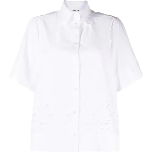 Short sleeve shirt , female, Sizes: 2XL, XL, XS, M, S - P.a.r.o.s.h. - Modalova