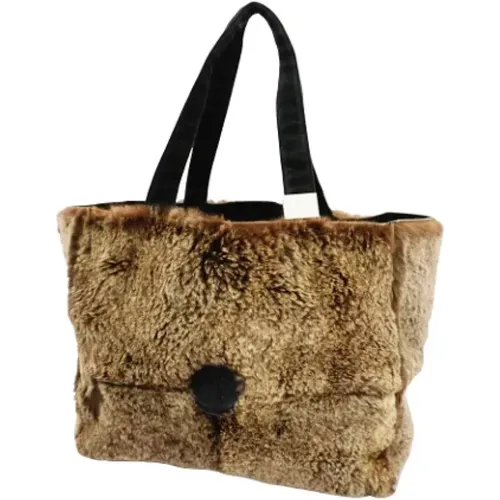 Pre-owned Fur totes , female, Sizes: ONE SIZE - Chanel Vintage - Modalova