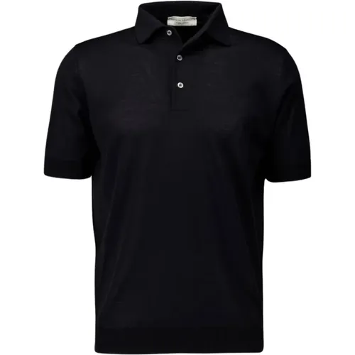 Polo Shirts , male, Sizes: XL, L, 3XL, 4XL, 2XL, M - Filippo De Laurentiis - Modalova