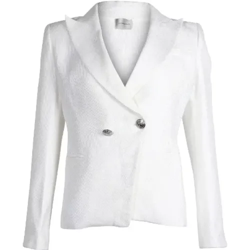 Pre-owned Cotton outerwear , female, Sizes: XS - Balmain Pre-owned - Modalova