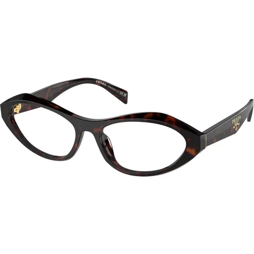 Fashion Eyeglasses Model A21V , female, Sizes: 55 MM - Prada - Modalova