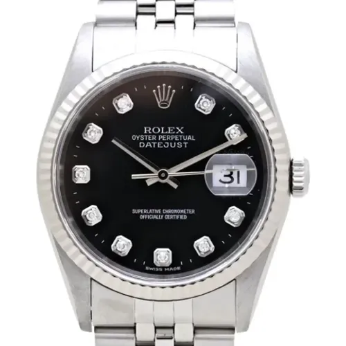 Pre-owned Rostfreier Stahl watches - Rolex Vintage - Modalova