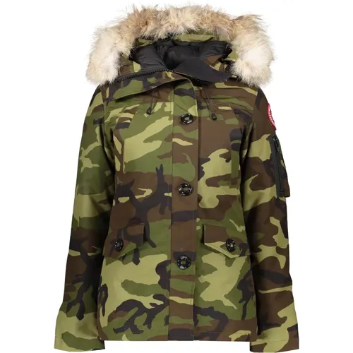 Parka mit Coyote-Fellkante - Canada Goose - Modalova