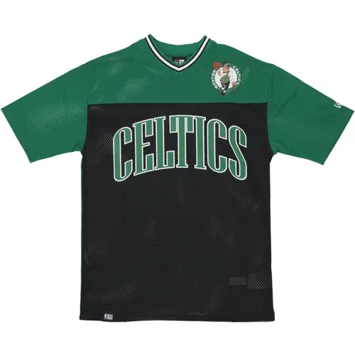 Boston Celtics Arch Grafik Tee , Herren, Größe: S - new era - Modalova