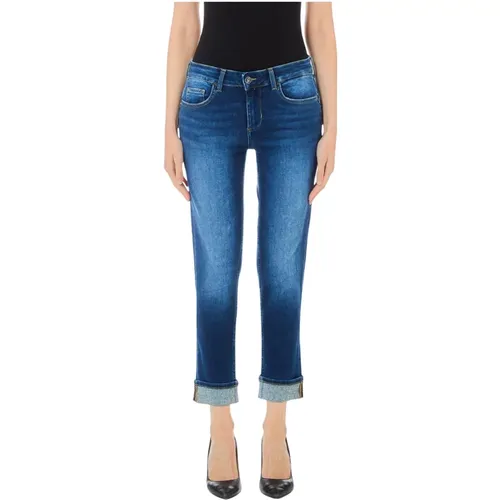 Monroe Regular Fit Denim Jeans - Liu Jo - Modalova