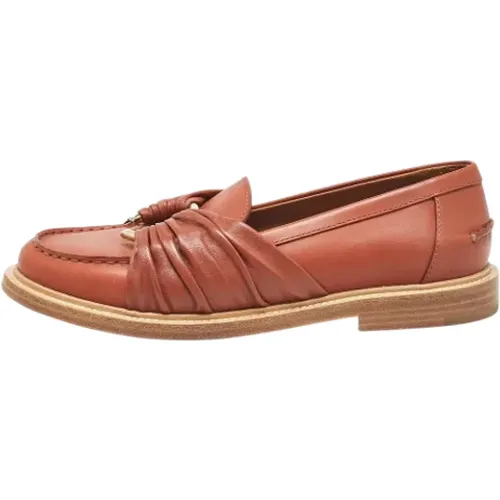 Pre-owned Leather flats , female, Sizes: 5 UK - Chloé Pre-owned - Modalova