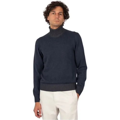 Basic Sweater , male, Sizes: M, L, 2XL, XL - Gran Sasso - Modalova