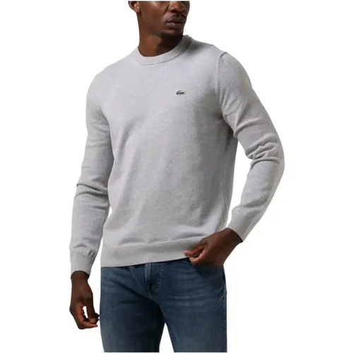 Herren Pullover Stilvoll Bequem Grau,Herren Pullover Dunkelblau Stilvoll,Herren Pullover & Weste 1ha1 - Lacoste - Modalova