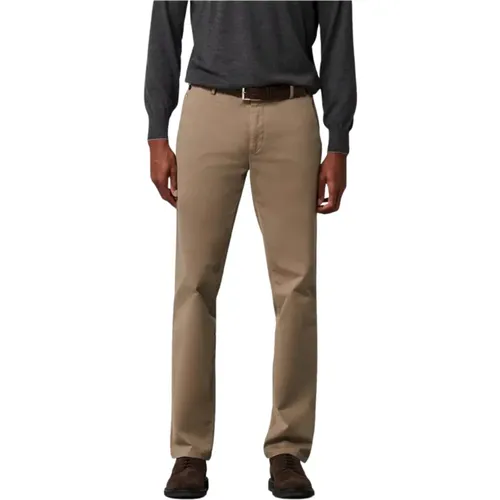 Regular Fit Trousers with High-Quality Finish , male, Sizes: 2XL, L, XL - Meyer - Modalova