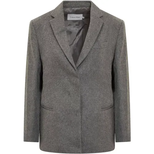 Blazer Jacket , female, Sizes: L, S, M, XL - Calvin Klein - Modalova