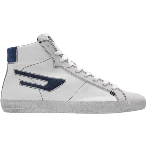 ‘S-Leroji Mid’ sneakers , male, Sizes: 10 UK, 8 UK - Diesel - Modalova