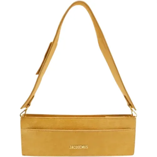 Pre-owned Suede shoulder-bags , female, Sizes: ONE SIZE - Jacquemus Pre-owned - Modalova