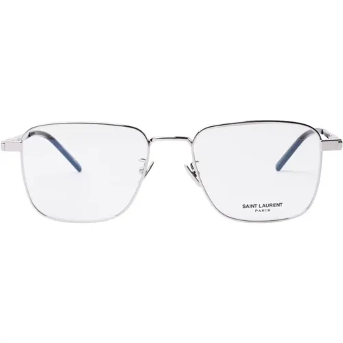 Sophisticated Square Glasses for Men , male, Sizes: 54 MM - Saint Laurent - Modalova