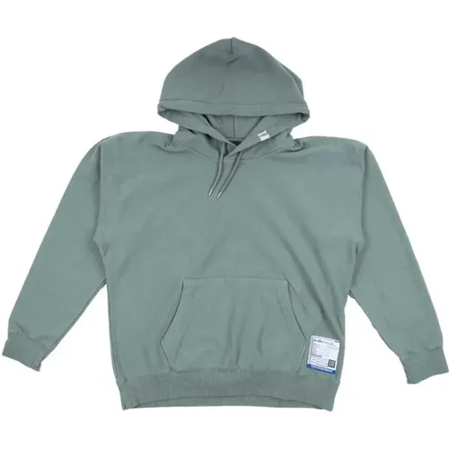 Grüner Heavyweight Hoodie , Herren, Größe: M - MIHARA YASUHIRO - Modalova