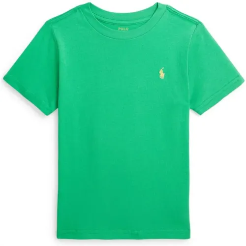 Grüne Baumwoll-Polo-Pony-T-Shirts und Polos - Polo Ralph Lauren - Modalova