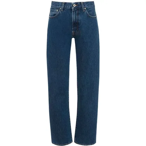 High-Rise Straight-Leg Denim Jeans , Damen, Größe: W24 - JW Anderson - Modalova