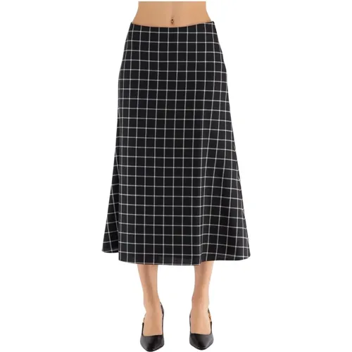 Checked Skirt , female, Sizes: S, XS - Marni - Modalova