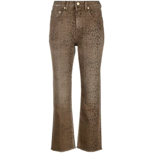Flared Jeans , female, Sizes: W26, W29 - Golden Goose - Modalova