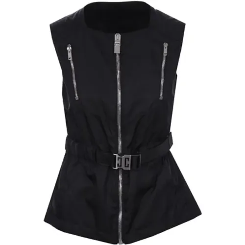 Nylon Jacket with Square Neckline and Zip Closure , female, Sizes: 2XS - Givenchy - Modalova