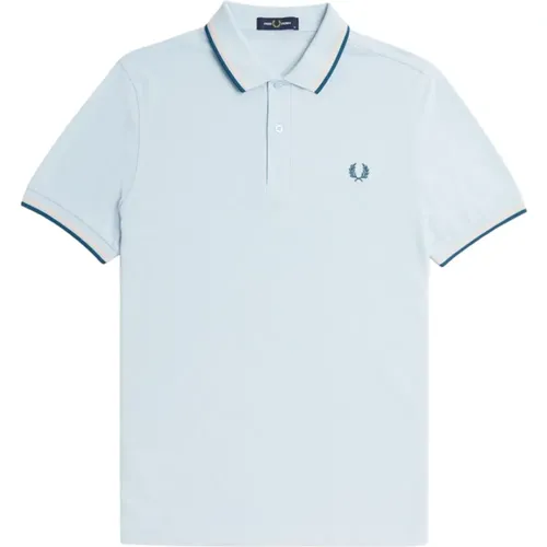 Clear T-shirts and Polos , male, Sizes: 3XL, S, XL, L, M - Fred Perry - Modalova